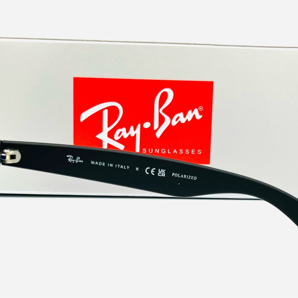 Ray-Ban Polarized Sunglasses Mens Justin RB4165 Flash Mirror Lens 54-16… - Picture 3 of 15